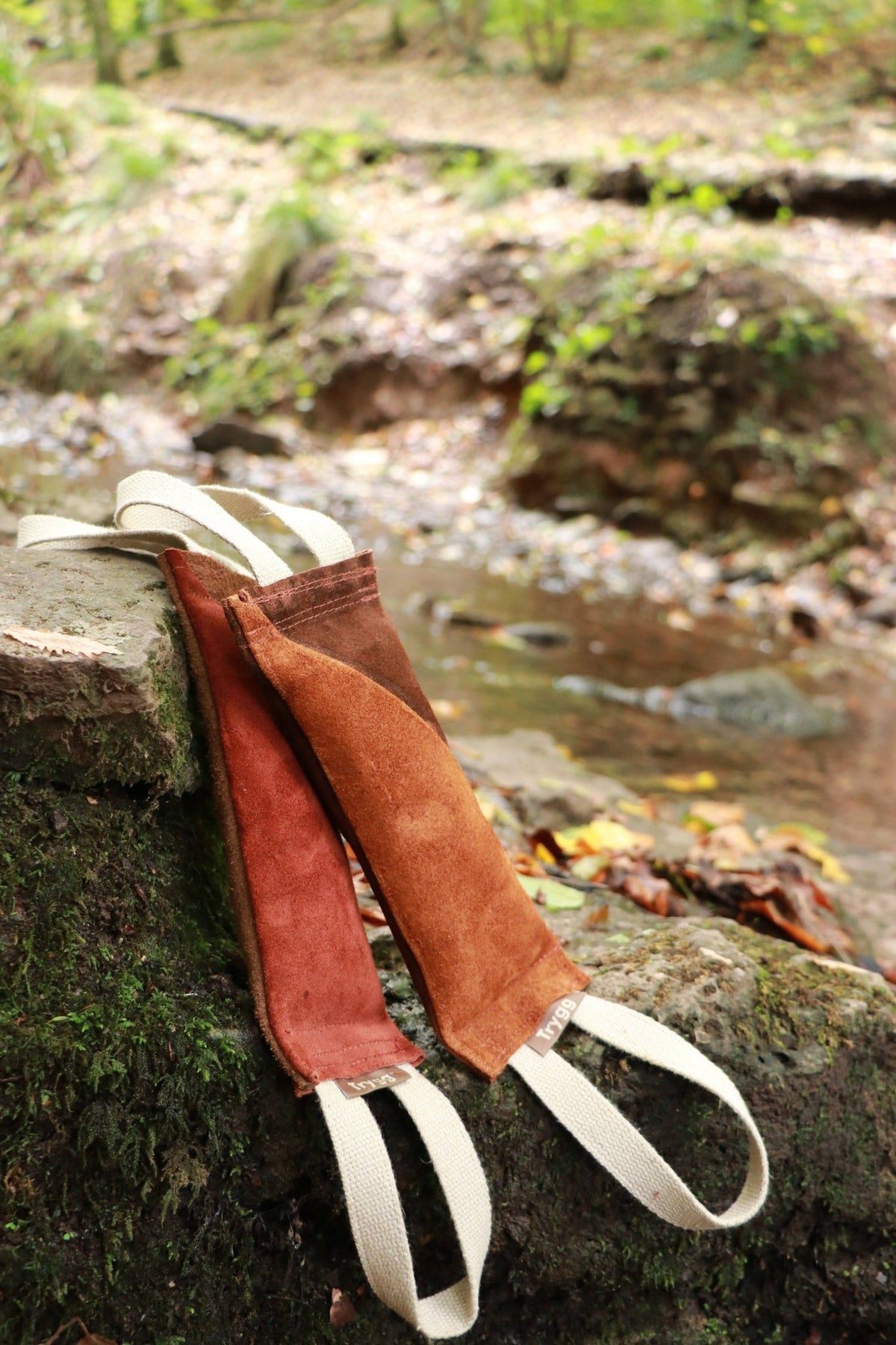 Leather Be Good | Leather Dog Tug Toy - Trygg dog toy